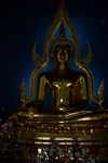 This is the golden Buddha inside the temple proper